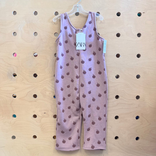 Mauve Apples Romper NEW!