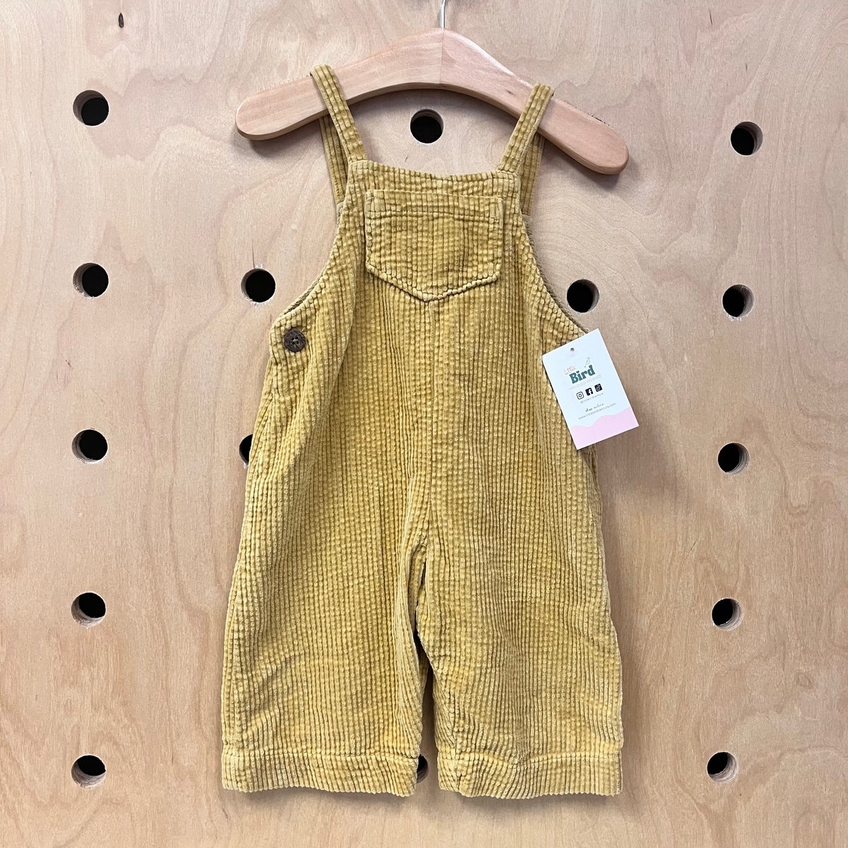 Yellow Cord Romper