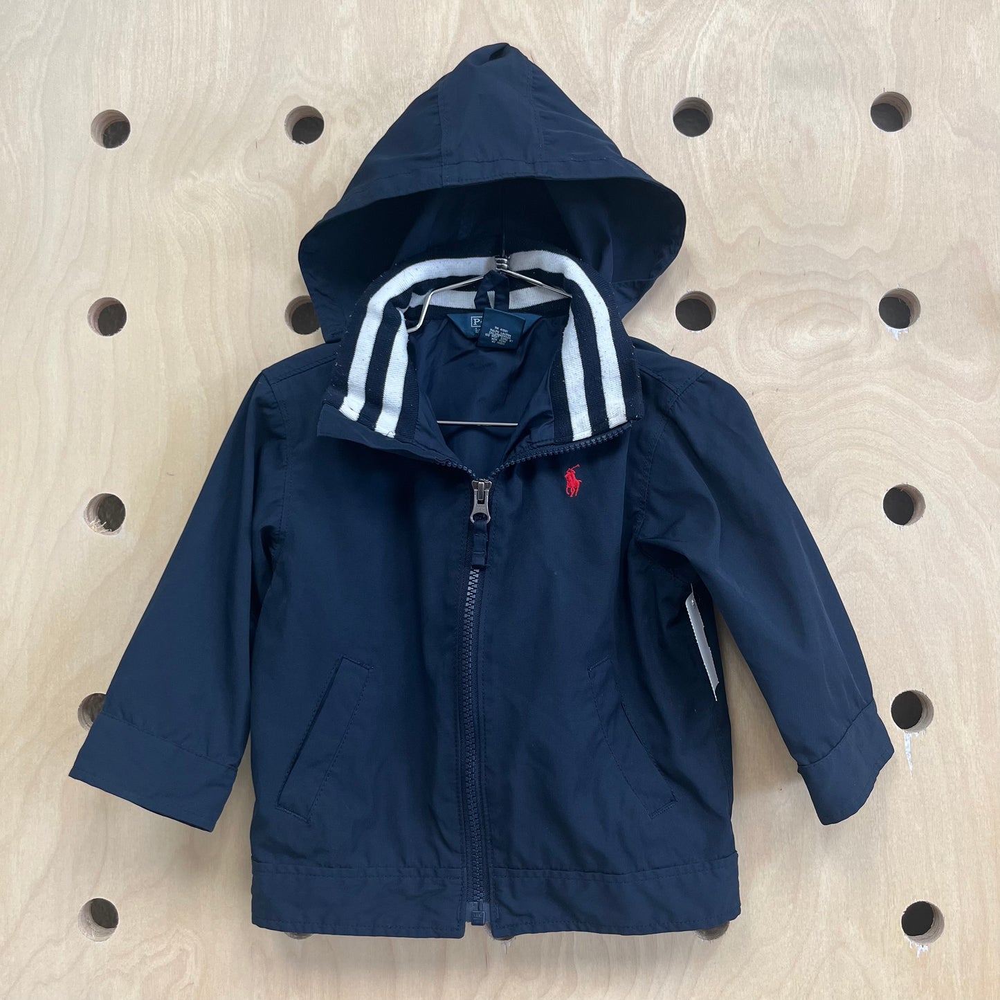 Blue Lined Windbreaker