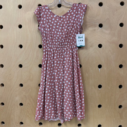 Pink Polka Dot Dress