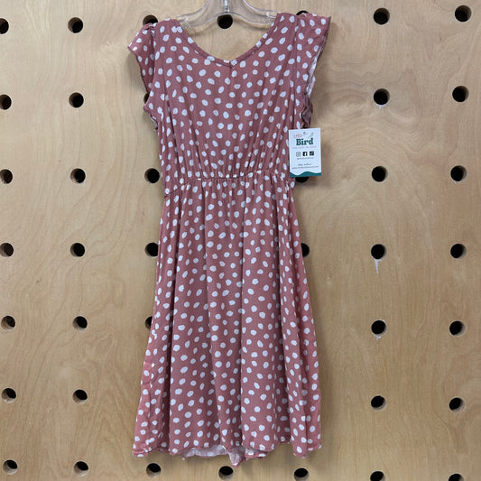 Pink Polka Dot Dress