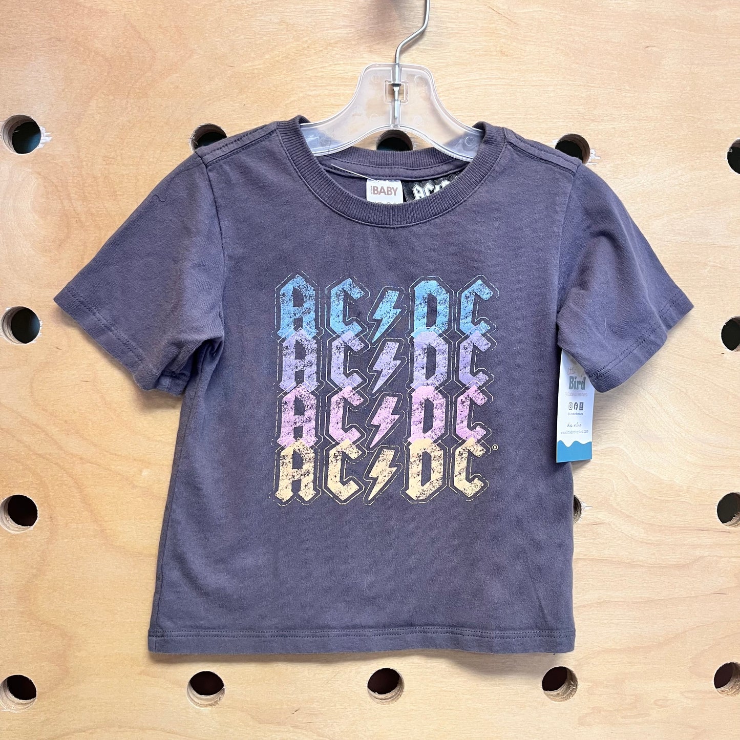 Grey AC/DC Tee