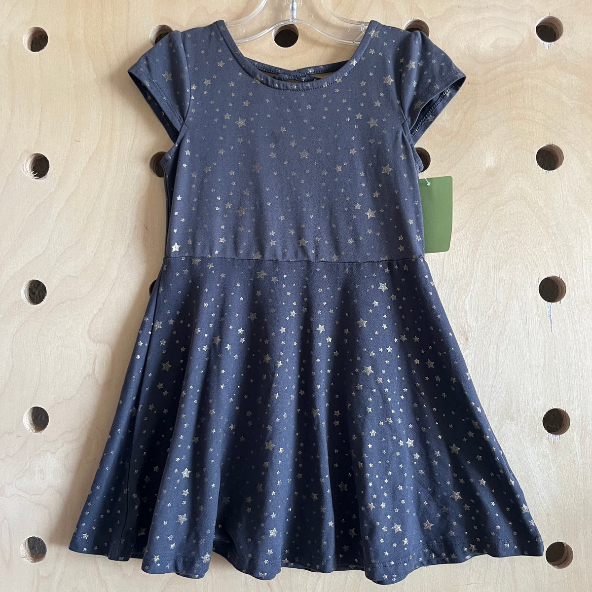 Grey & Gold Star Dress