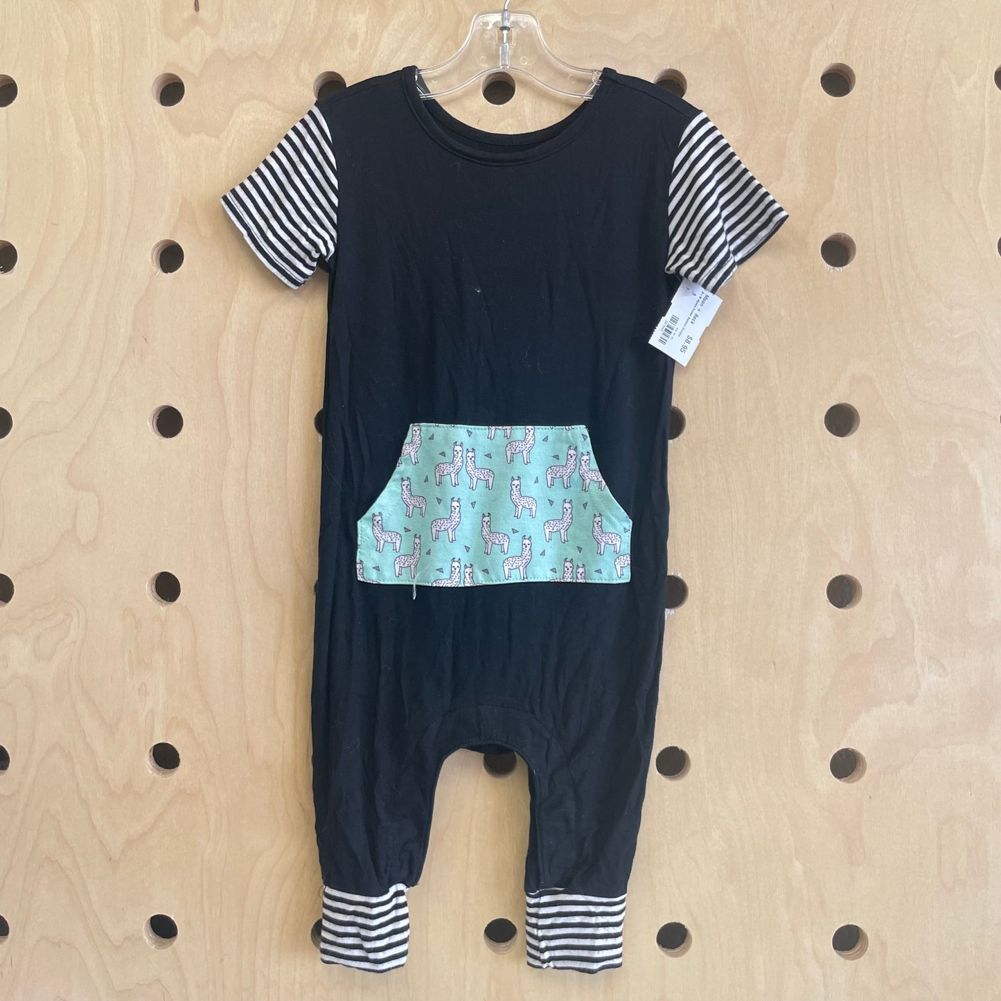B+W Alpaca Pocket Bamboo Romper