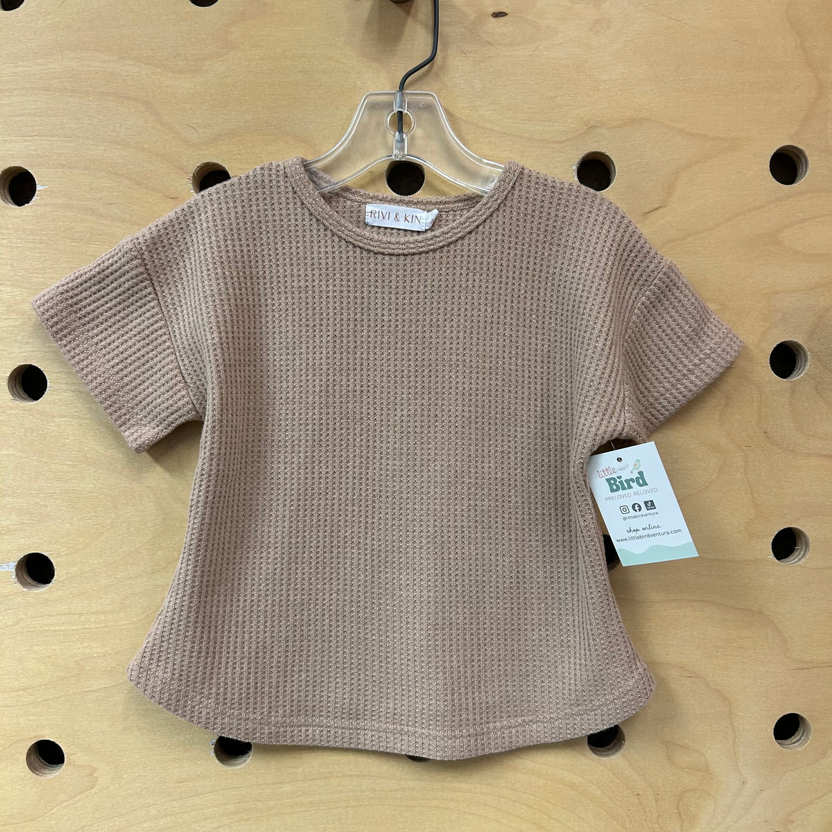 Sand Soft Waffle Knit Top