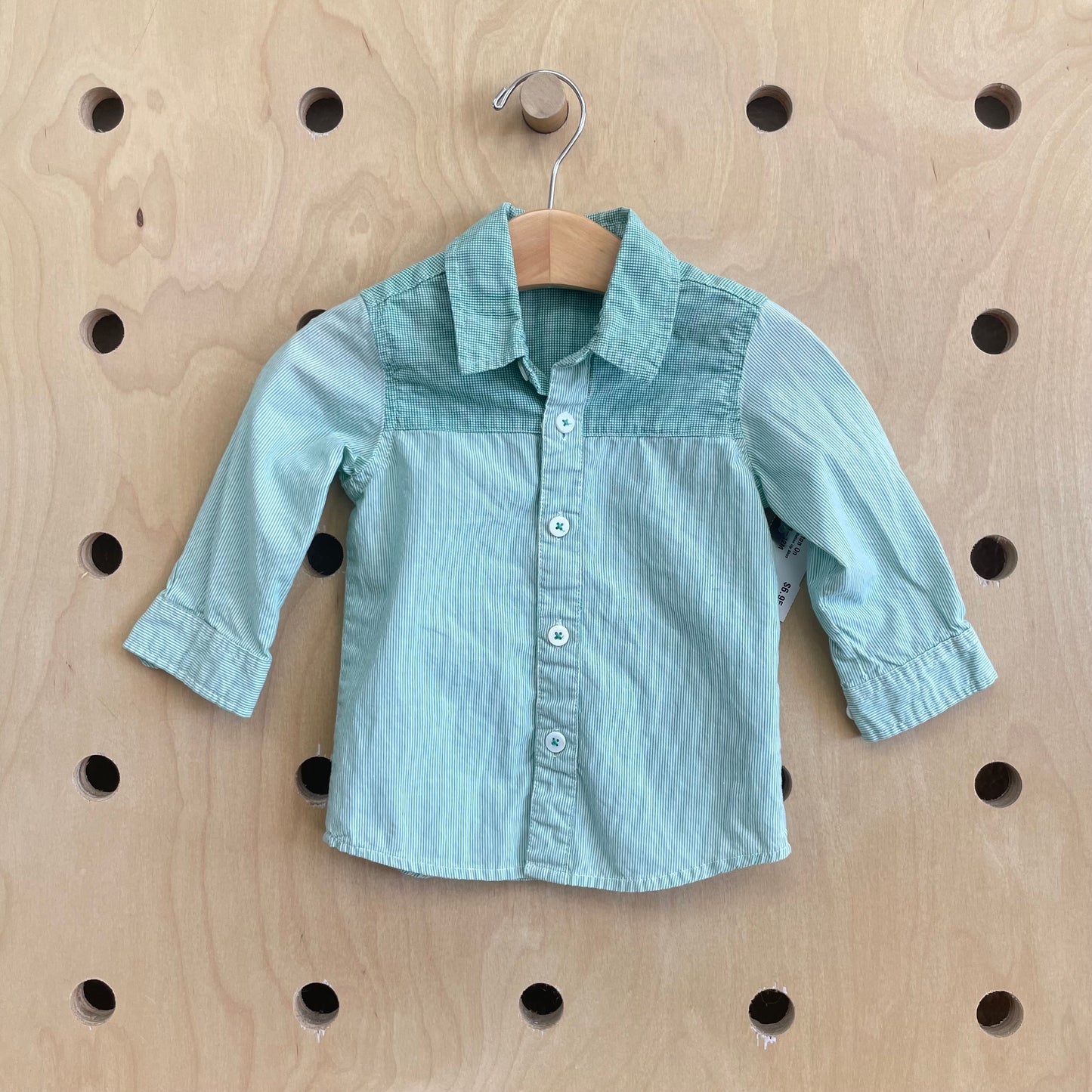 Teal Button Up Shirt