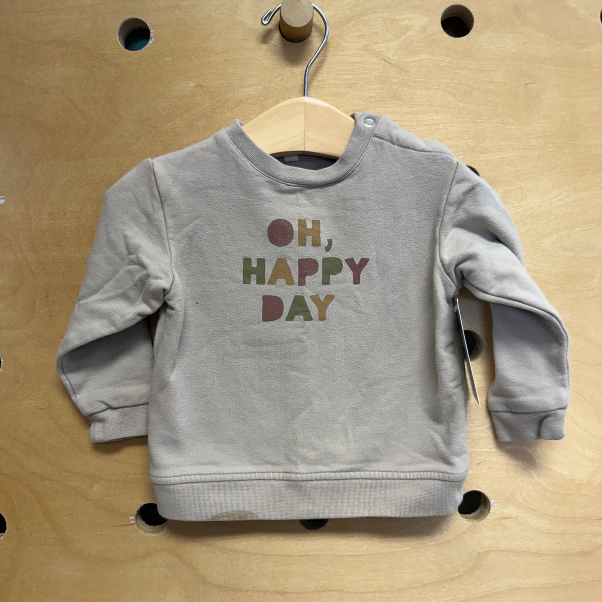 Greige Oh Happy Day LS