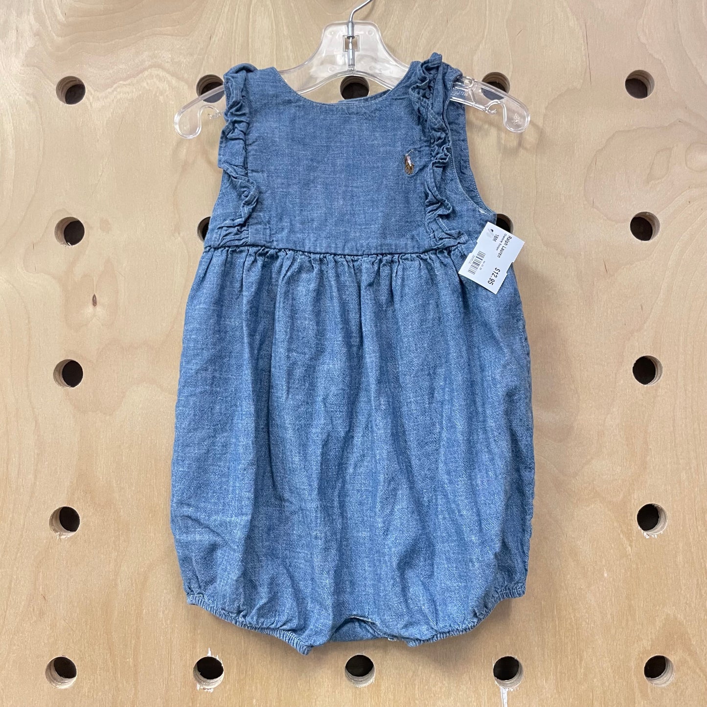 Chambray Romper