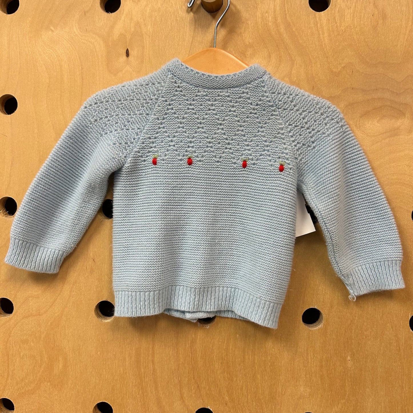 Saks Fifth Ave Blue Strawberries Sweater