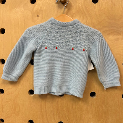 Saks Fifth Ave Blue Strawberries Sweater