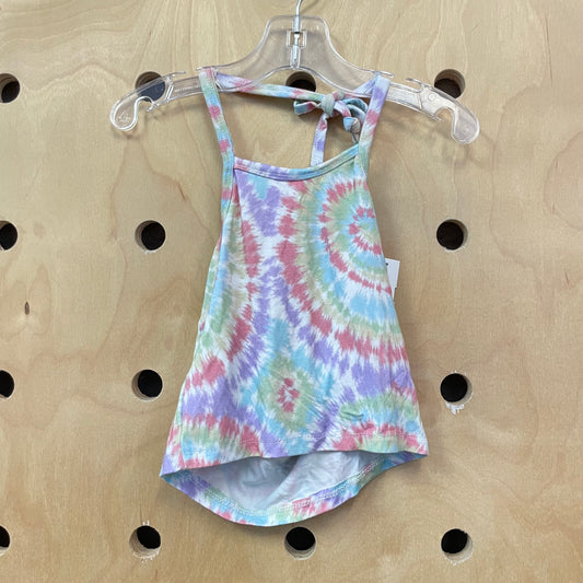 Pastel Tie Dye Halter Tank