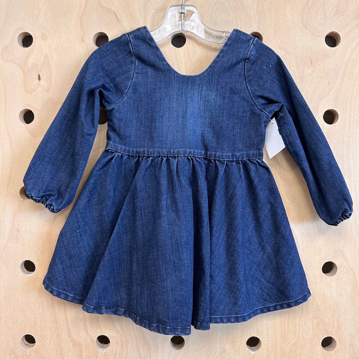 Denim LS Dress