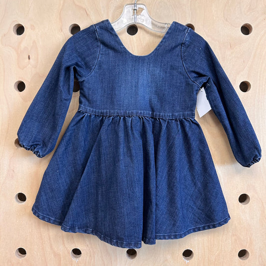 Denim LS Dress