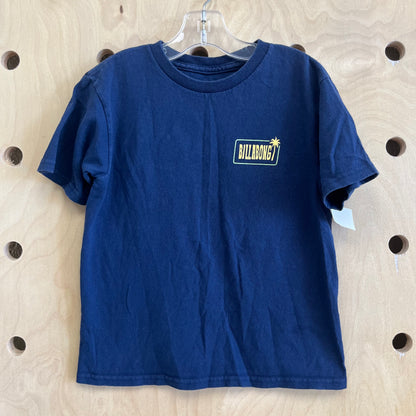 Blue & Yellow Logo Tee