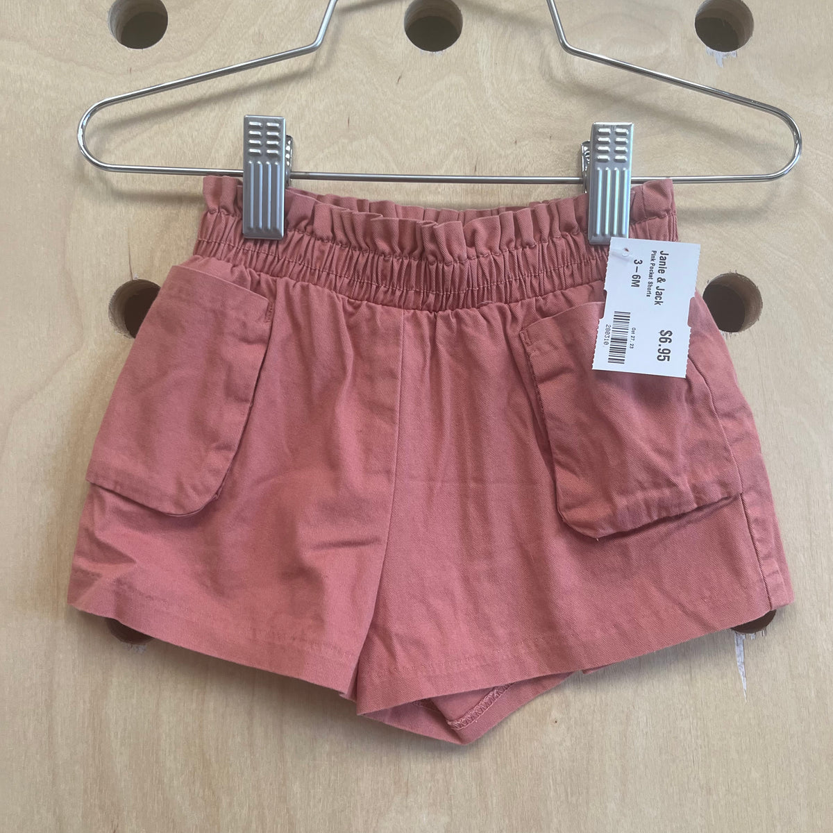 Pink Pocket Shorts