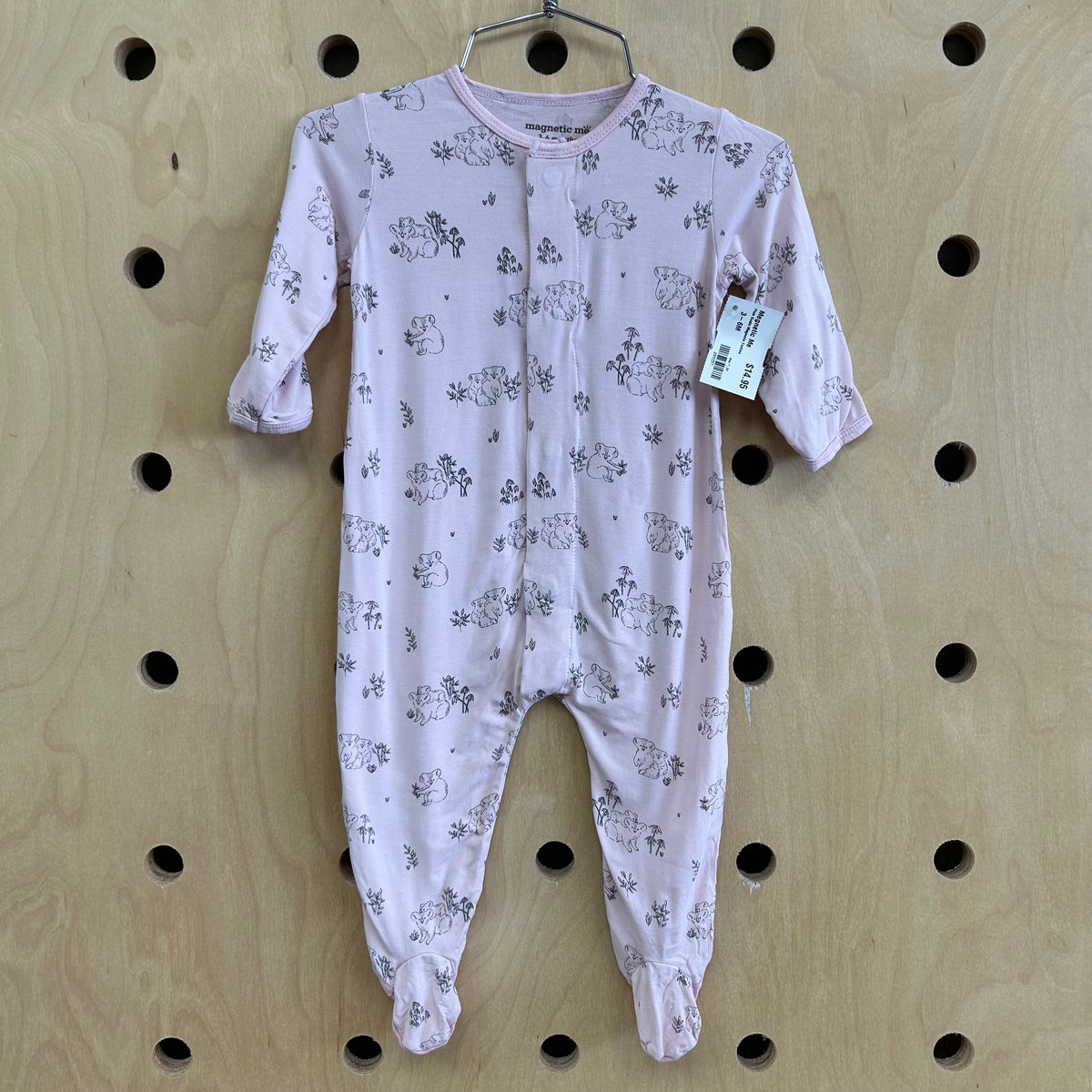 Pink Koala Magnetic Footies
