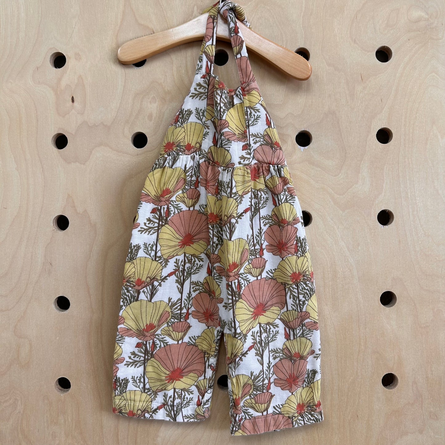Floral Halter Romper