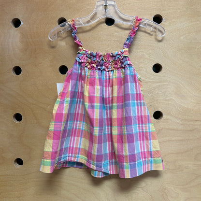 Osh Kosh Y2K Plaid Tank