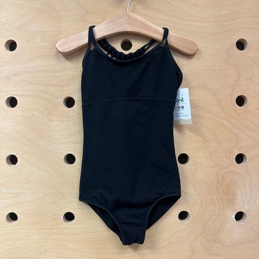 Black Strappy Back Leotard