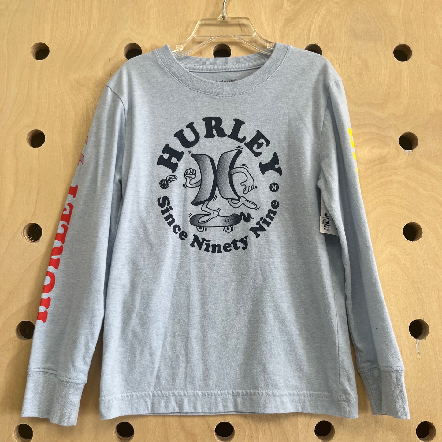 Light Blue Hurley Long Sleeve Tee