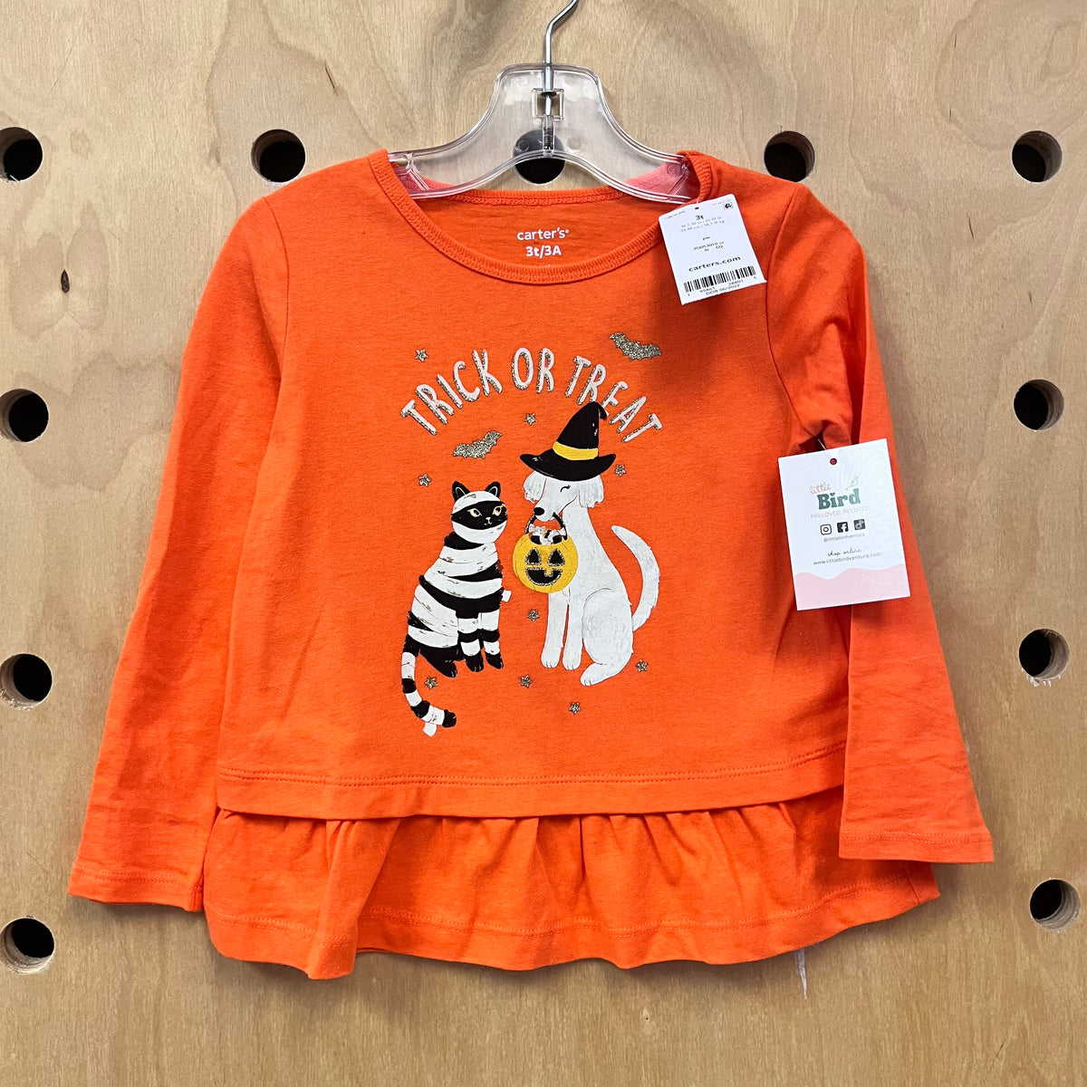 Cat/Dog Trick Or Treat LS NEW!