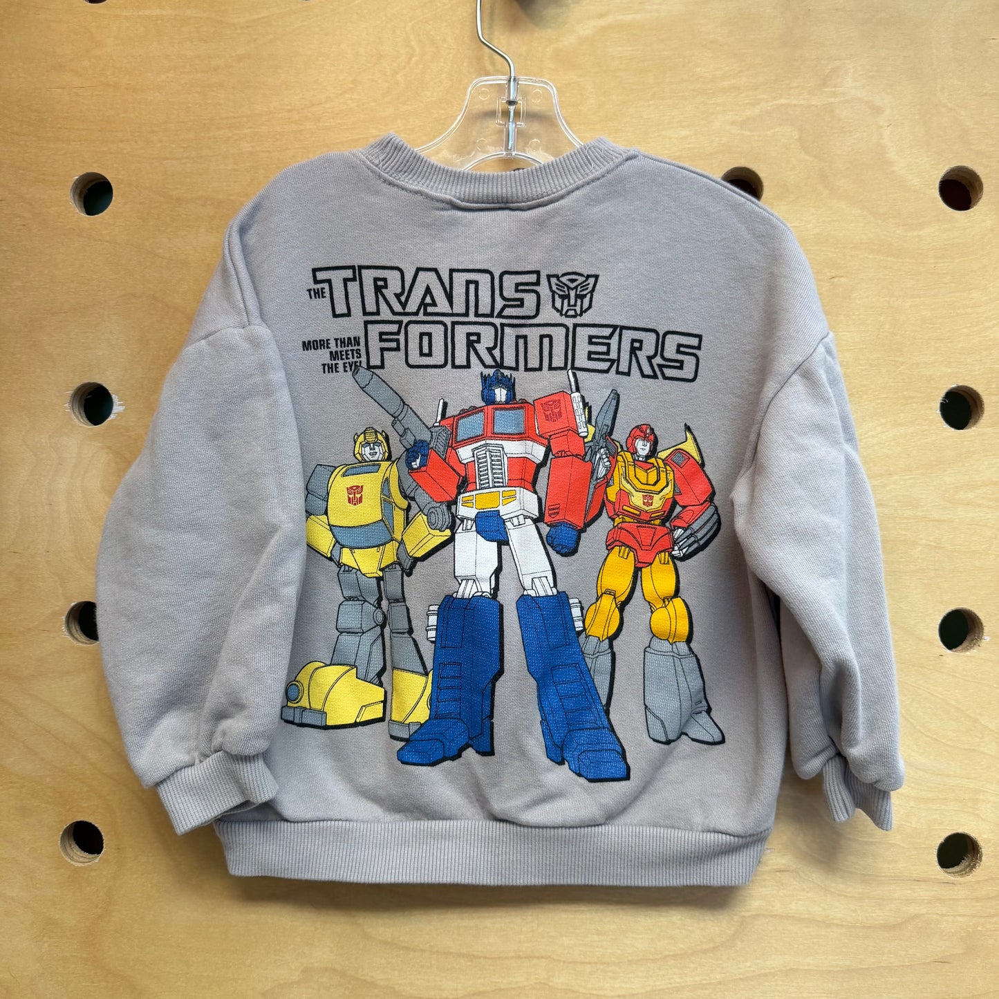 Grey Transformers Sweatshirt