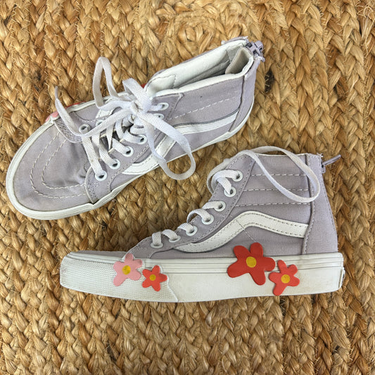 Lilac & Flowers SK8- High Sneakers