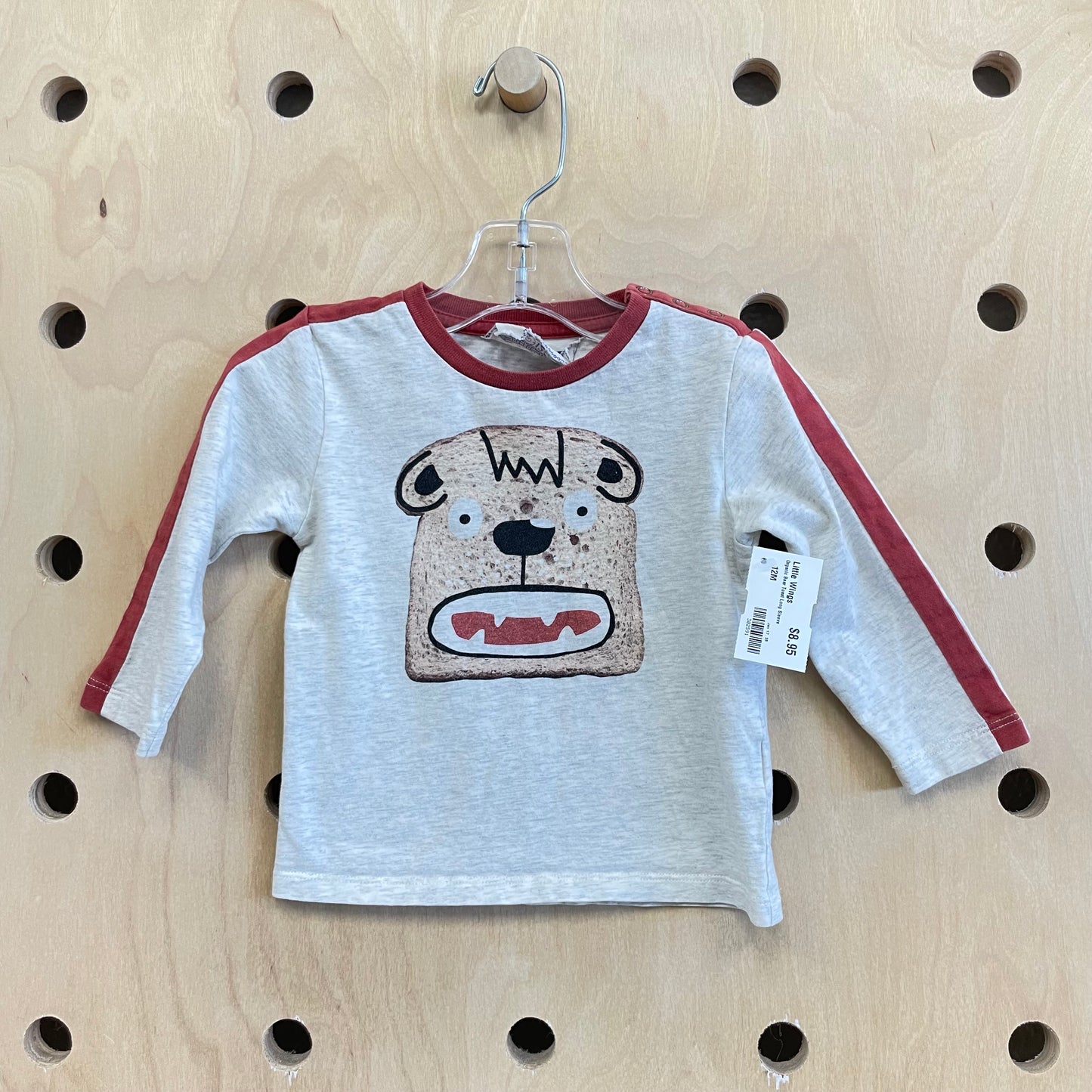 Organic Bear Toast Long Sleeve