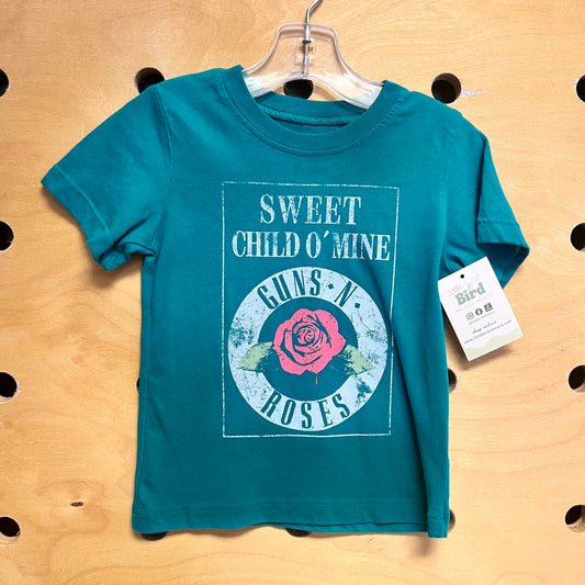 Teal Sweet Child of Mine Tee