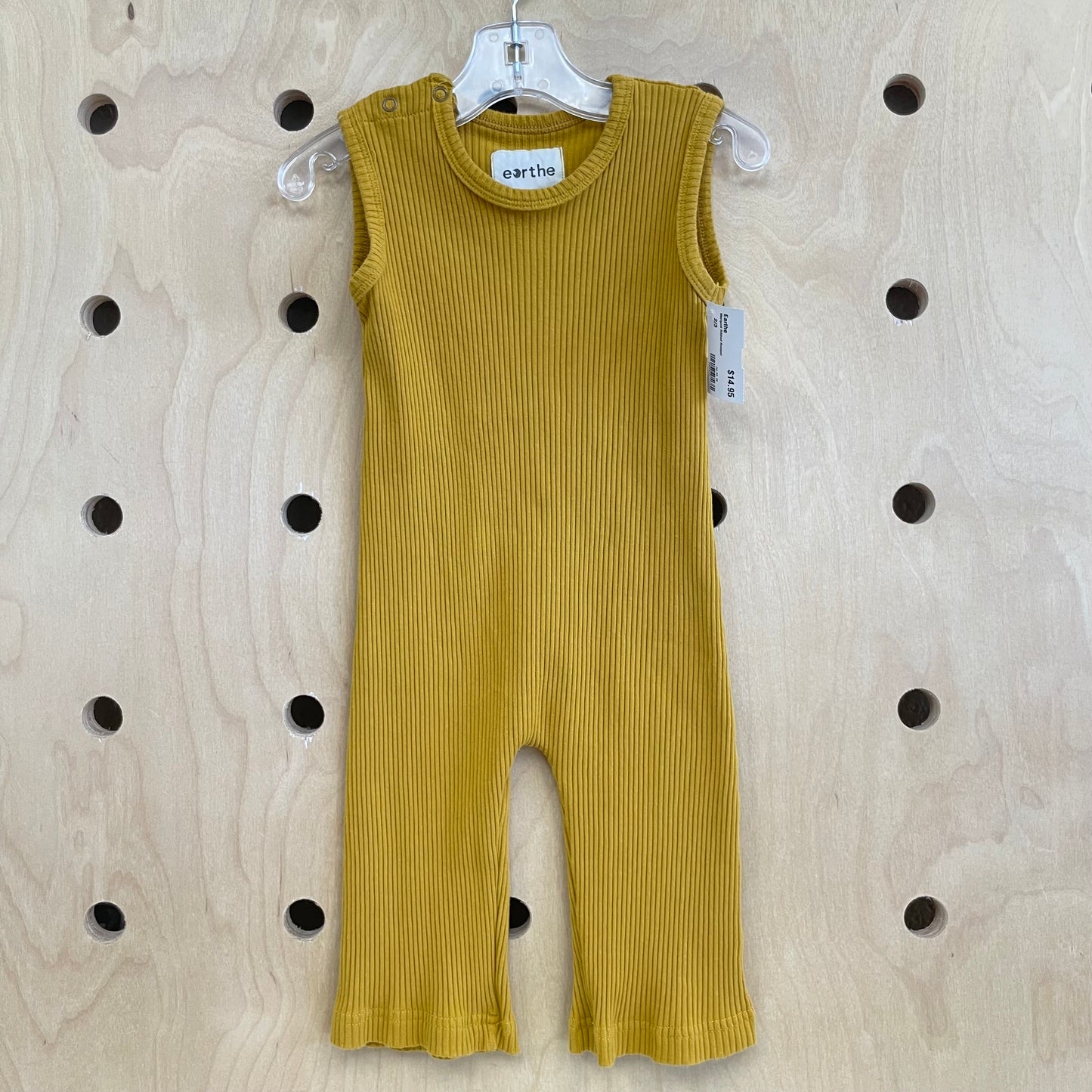 Marigold Ribbed Romper