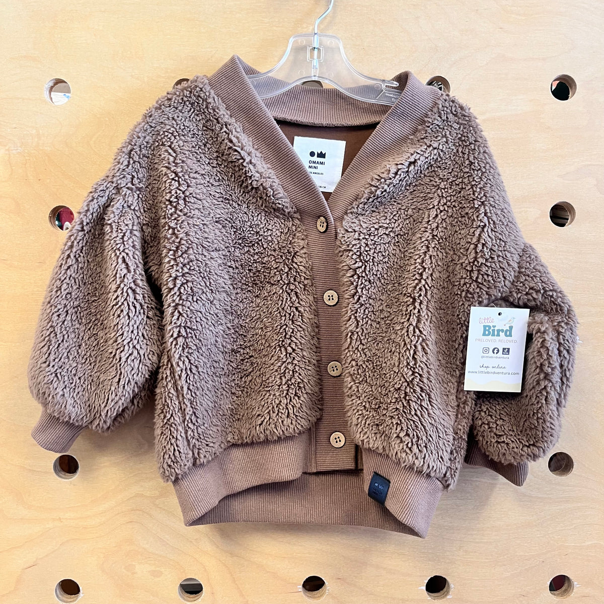 Brown Teddy Jacket