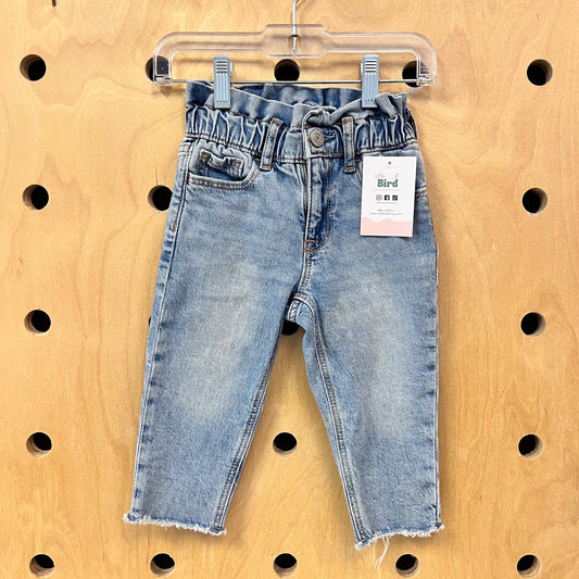 Raw Hem Just Like Mom Jean