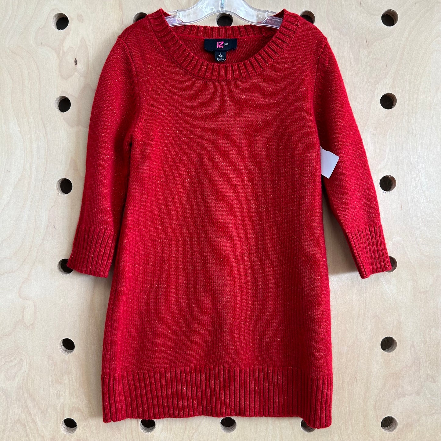 Red Knit Dress