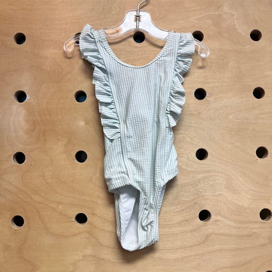 Seafoam Gingham Swimsuit