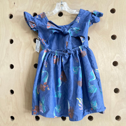 Blue Little Mermaid Dress
