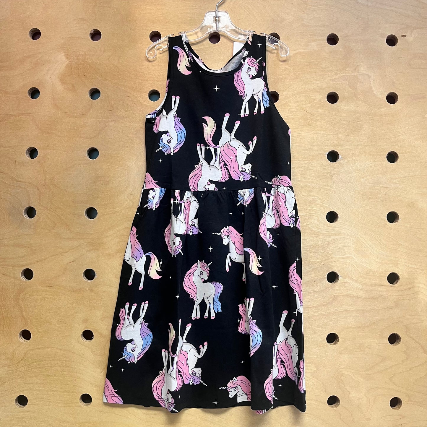 Black/Pink Unicorns Dress NEW!