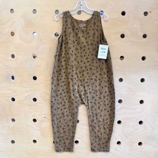 Olive Stars Romper