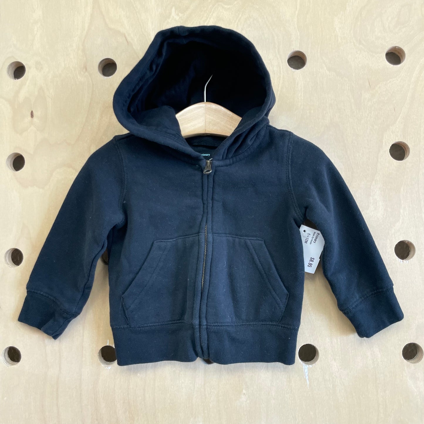 Black Zip Hoodie