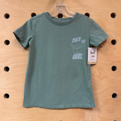 Green 'Shred The Gnarl' Tee