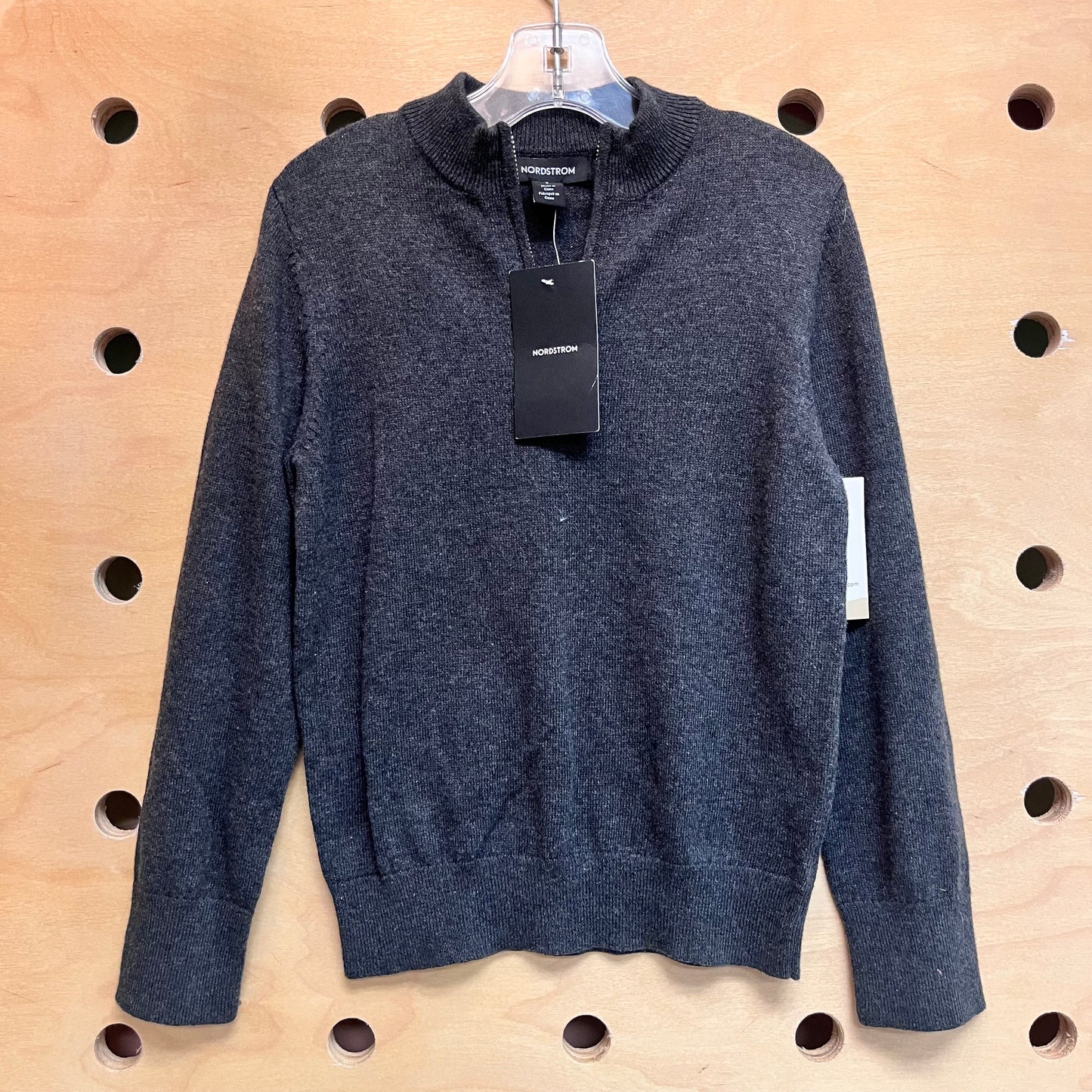 Grey 1/4 Zip Sweater NEW!