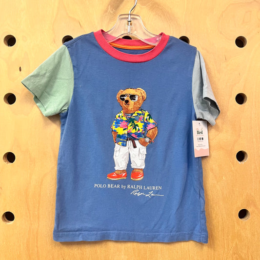 Colorblock Cool Bear Tee