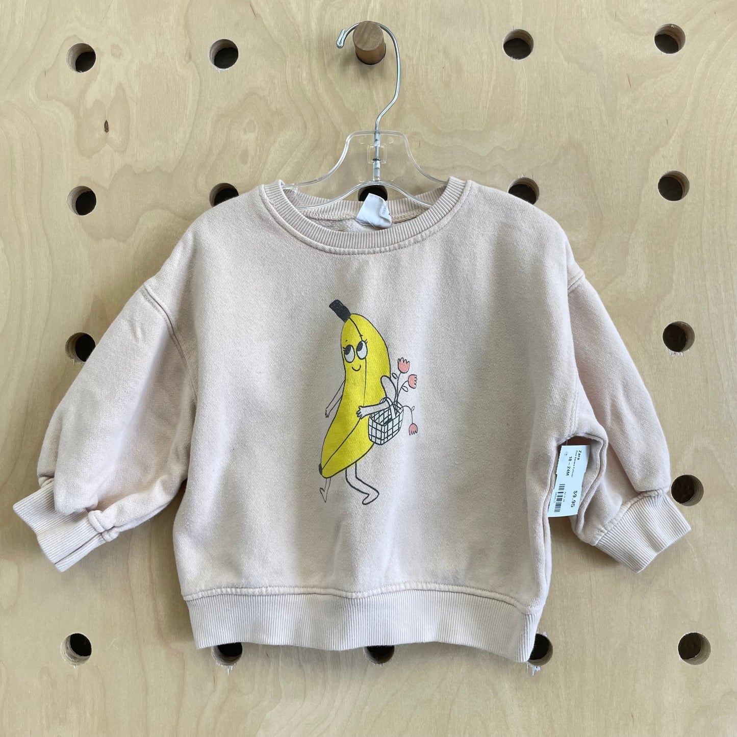 Pink Banana Pullover
