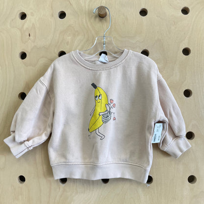 Pink Banana Pullover