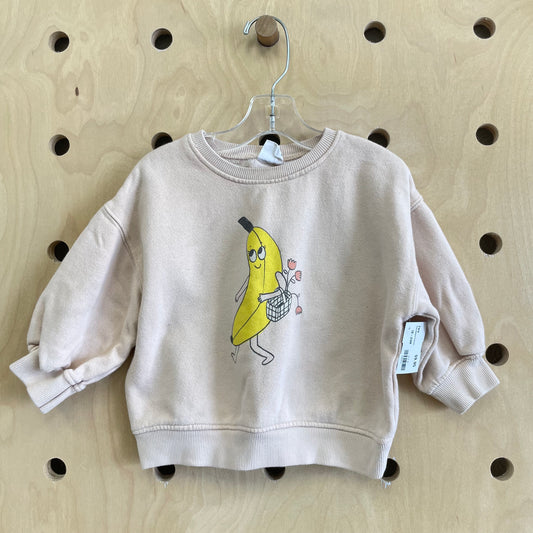 Pink Banana Pullover
