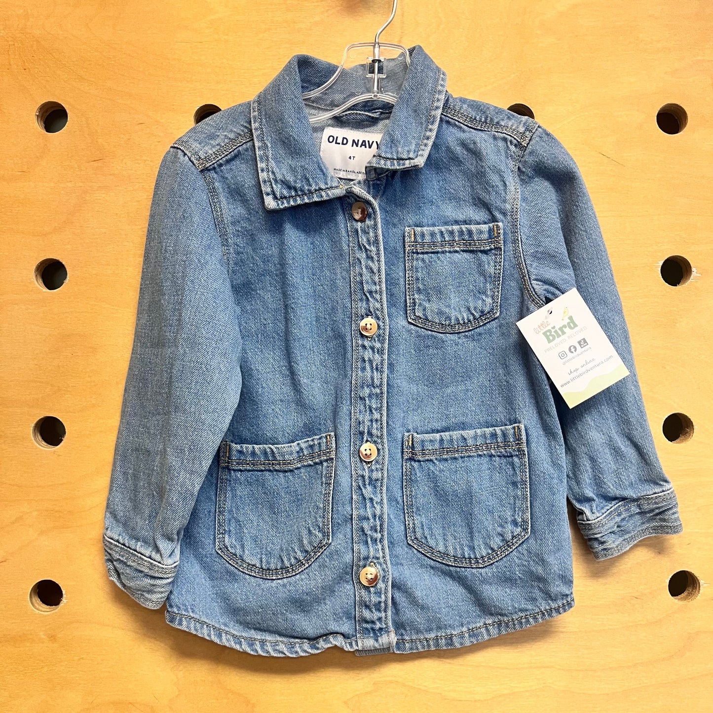 Soft Denim Pocket Jacket