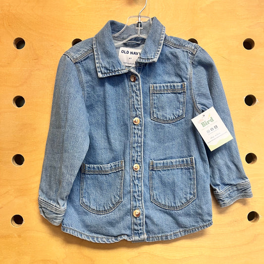 Soft Denim Pocket Jacket