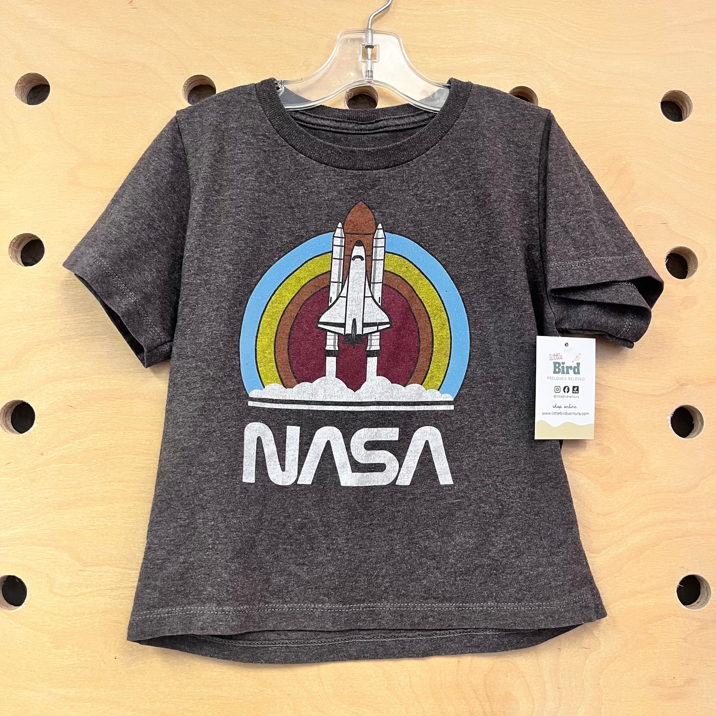 Grey 'NASA’ Tee