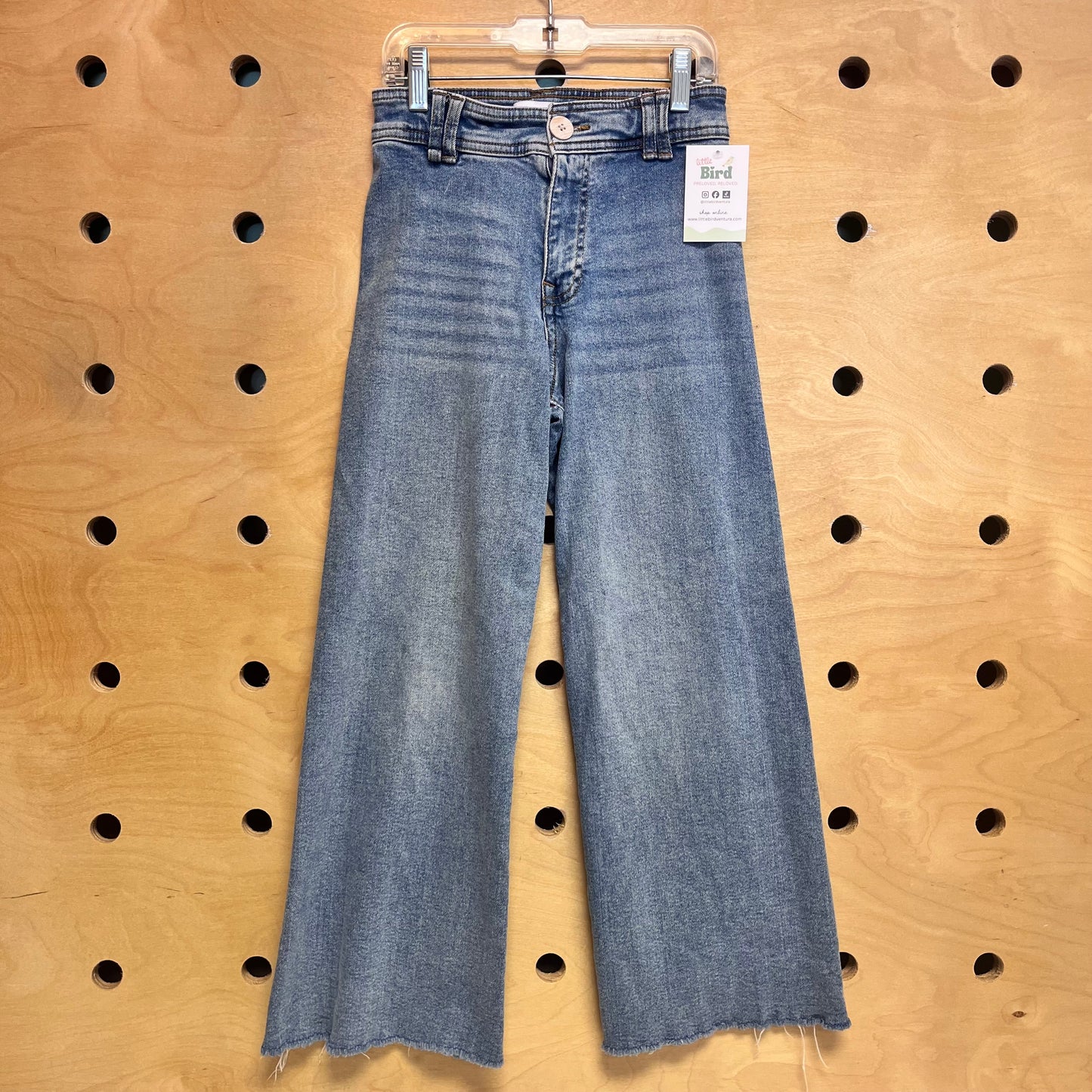 Wide Leg Denim Pants