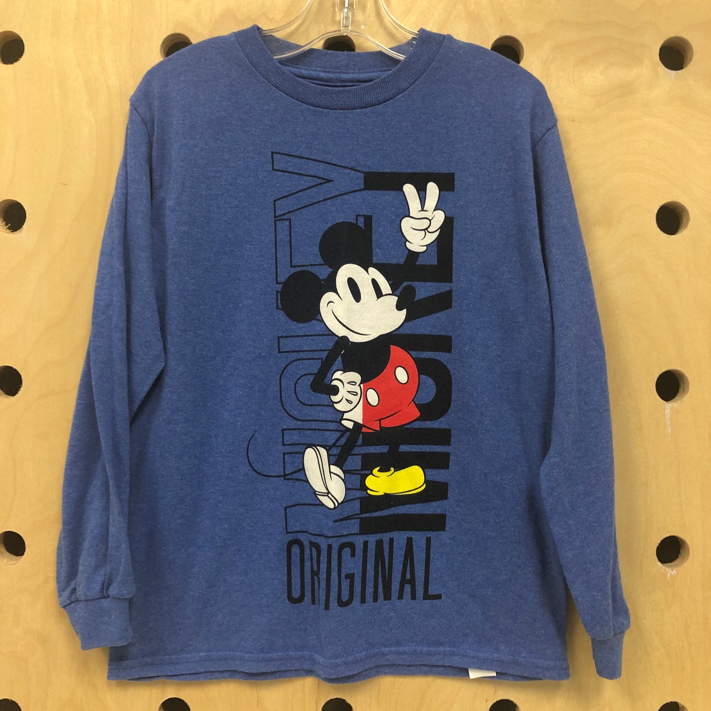 Blue Original Mickey LS Tee