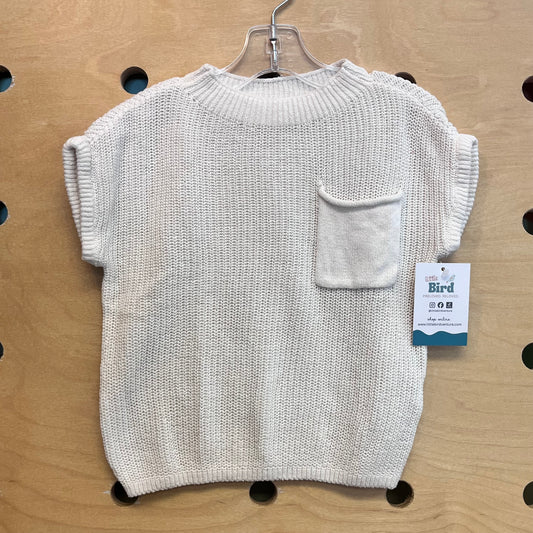 Cream Knit Top